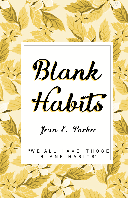 Blank Habits book cover three