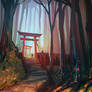 Shinto Shrine Forest