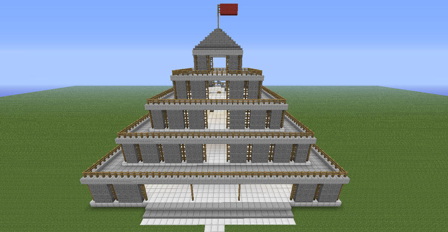 Minecraft Temple by camerangle21 on DeviantArt