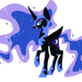 Lineless Nightmare Moon