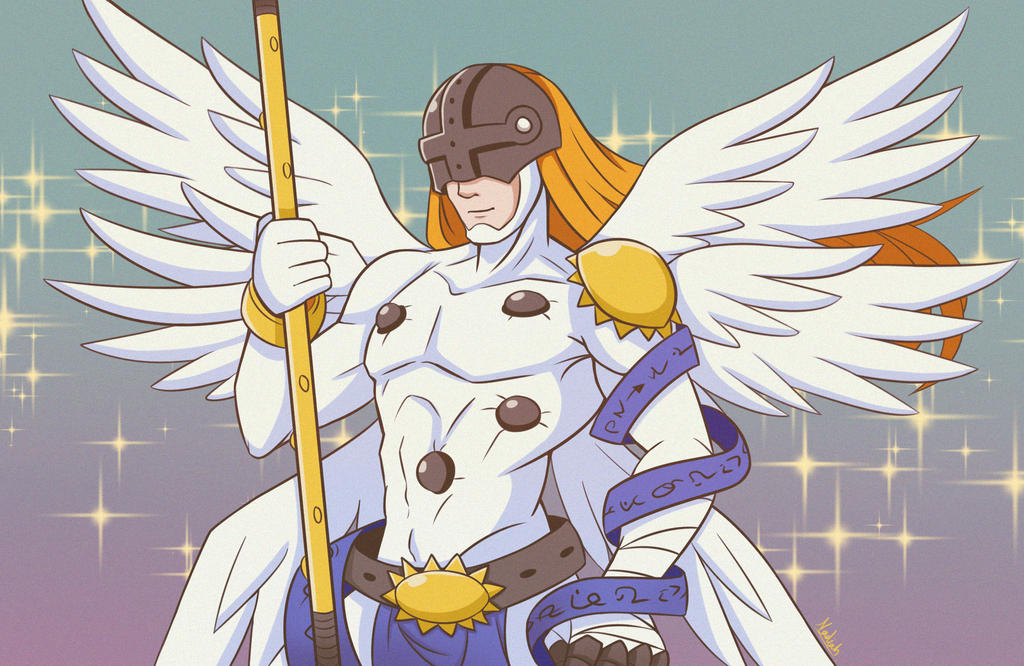 Agemon Digimon Digimon: Angemon by Kisetsukaze on DeviantArt