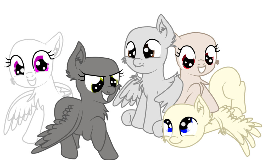 MLP: Base Pegasus by TalinTheKiller on DeviantArt