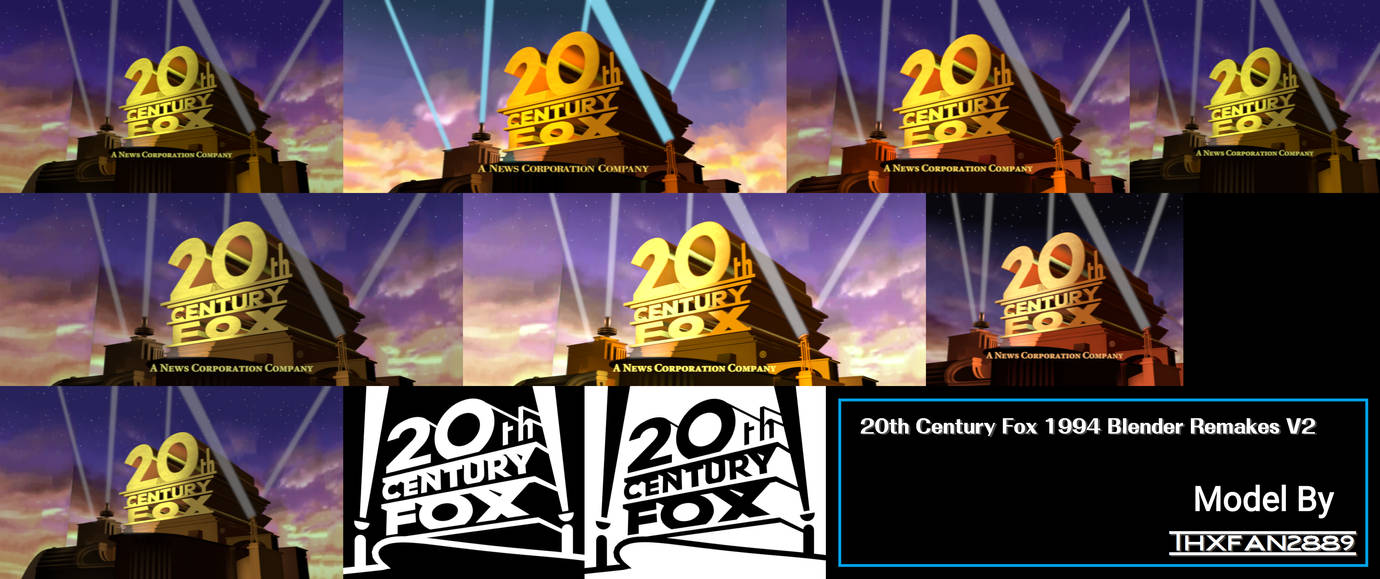 20th Century Fox 1994 Blender Remakes V2 by Austin20071285 on DeviantArt