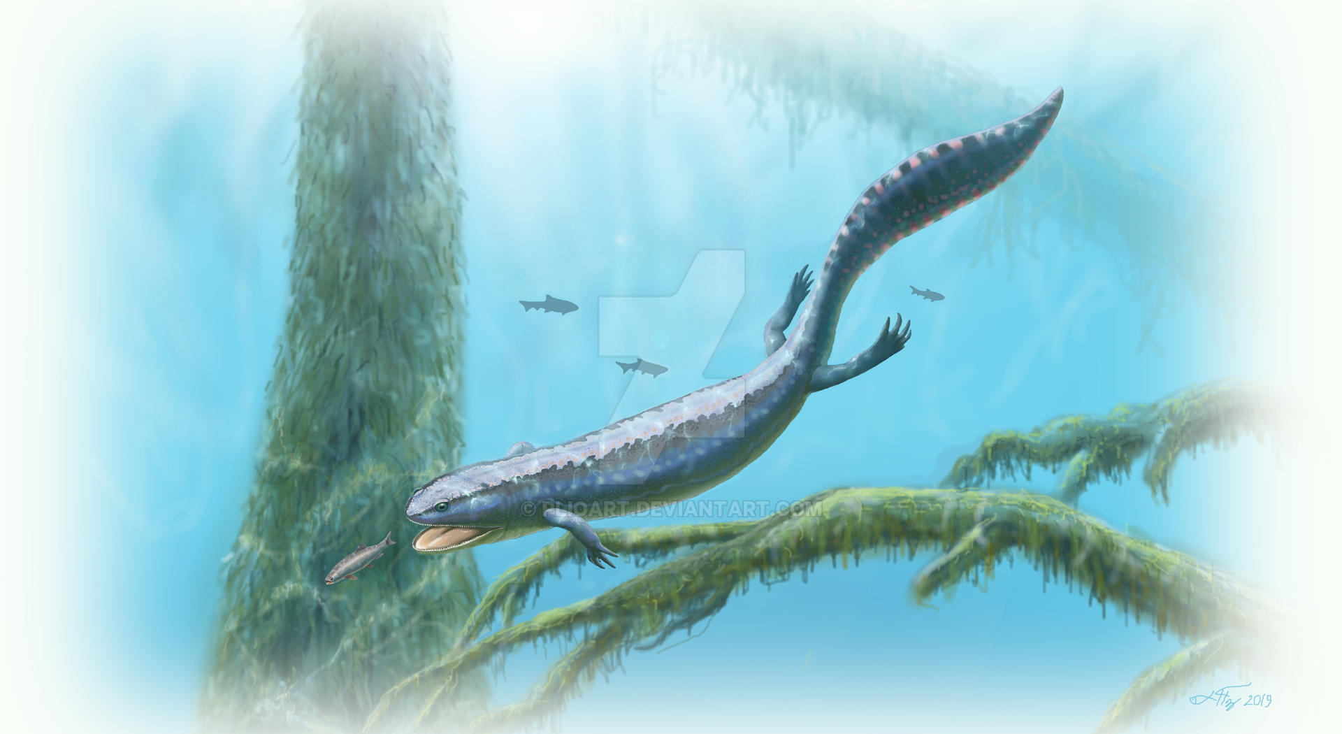 Kotlassia prima. by Plioart on DeviantArt