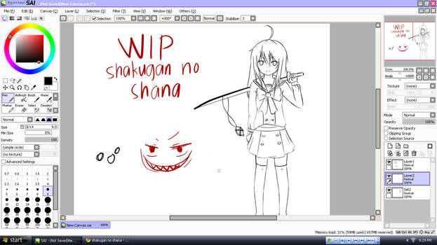 WIP Shakugan no Shana