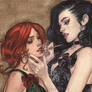 Triss n Yennefer collagepart19