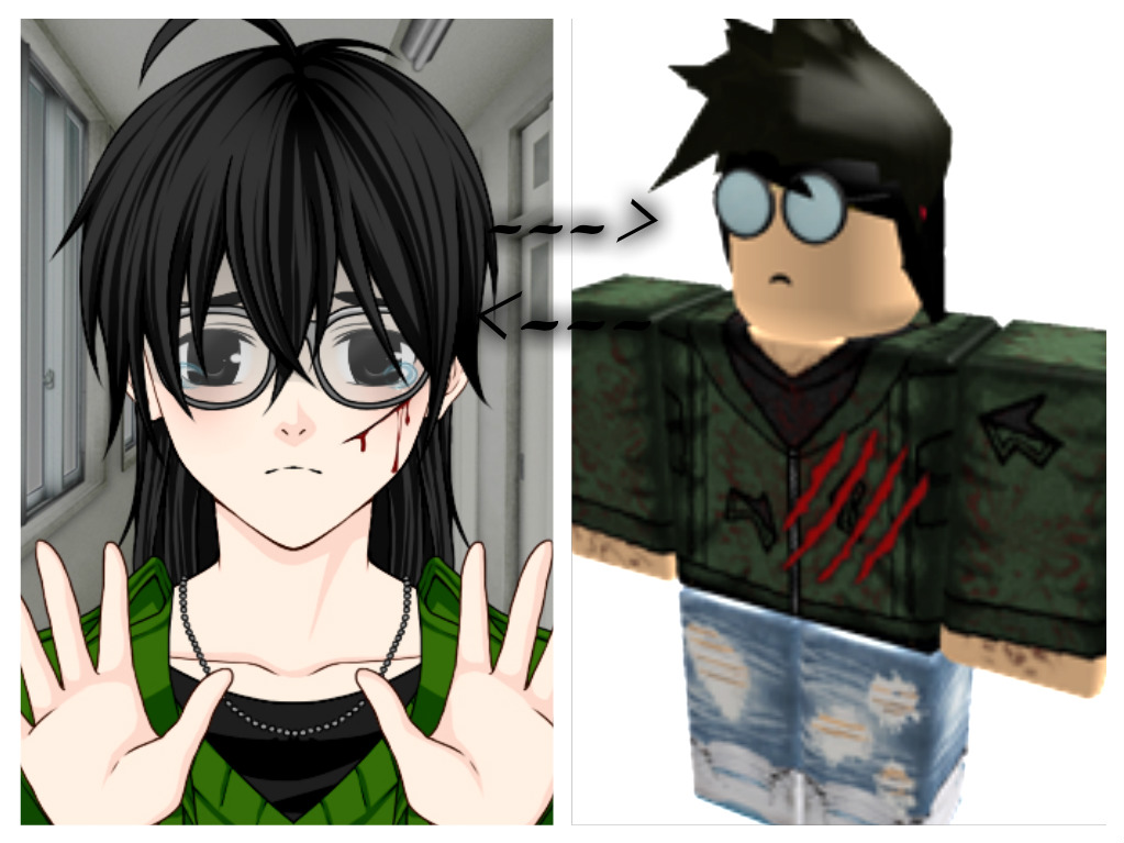 Shizuko The Nerd Roblox Oc Transformed By -