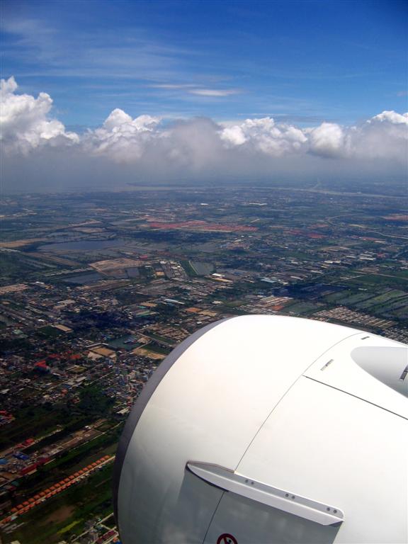 Bangkok from air