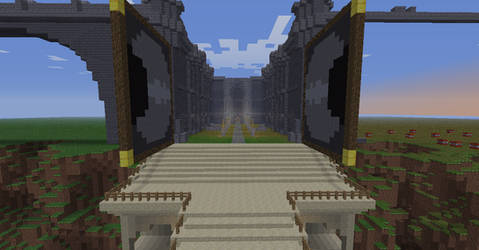 Ico Castle in Minecraft 2