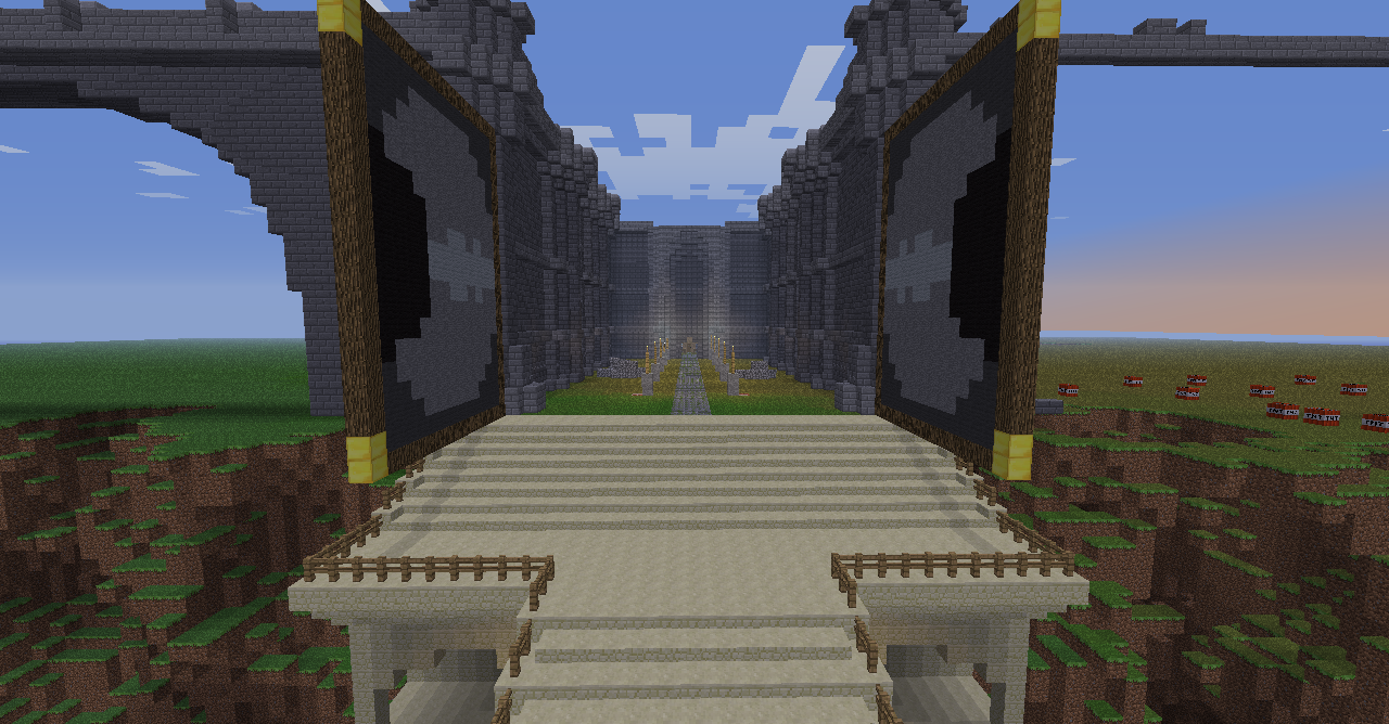 Ico Castle in Minecraft 2