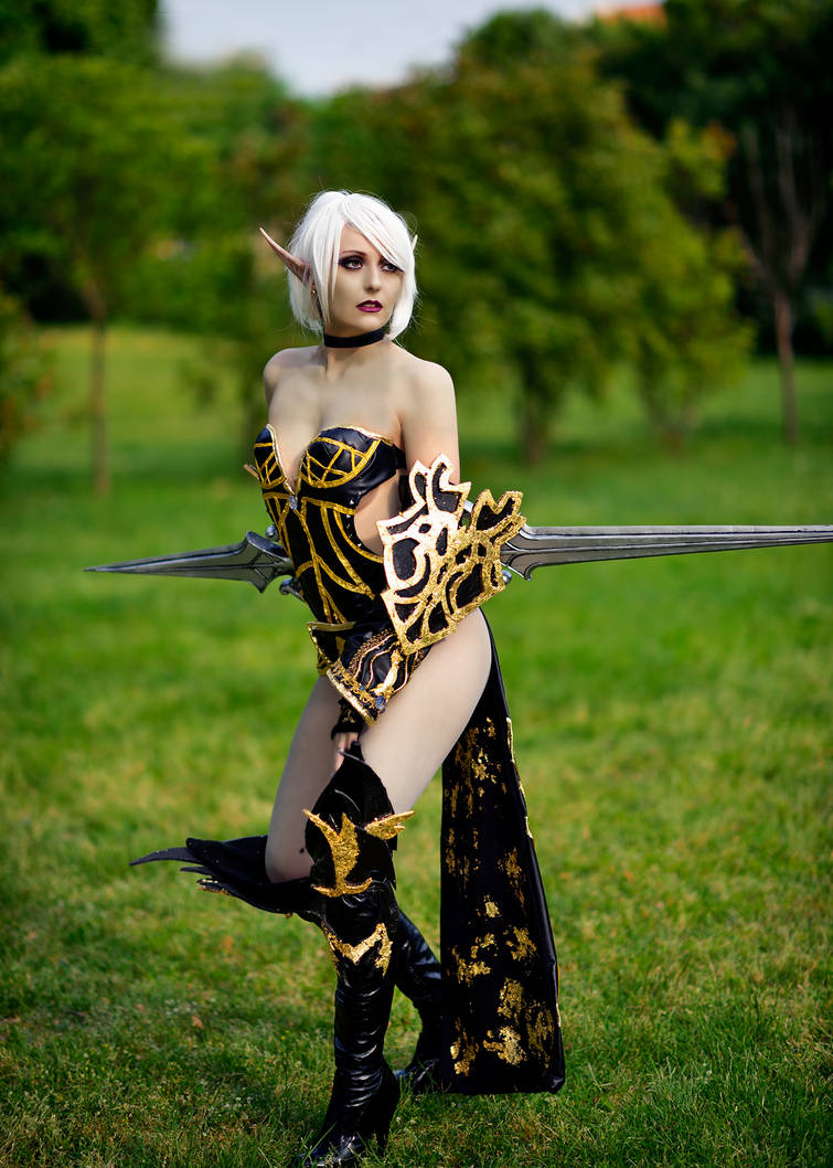 Lineage 2 Elf косплей