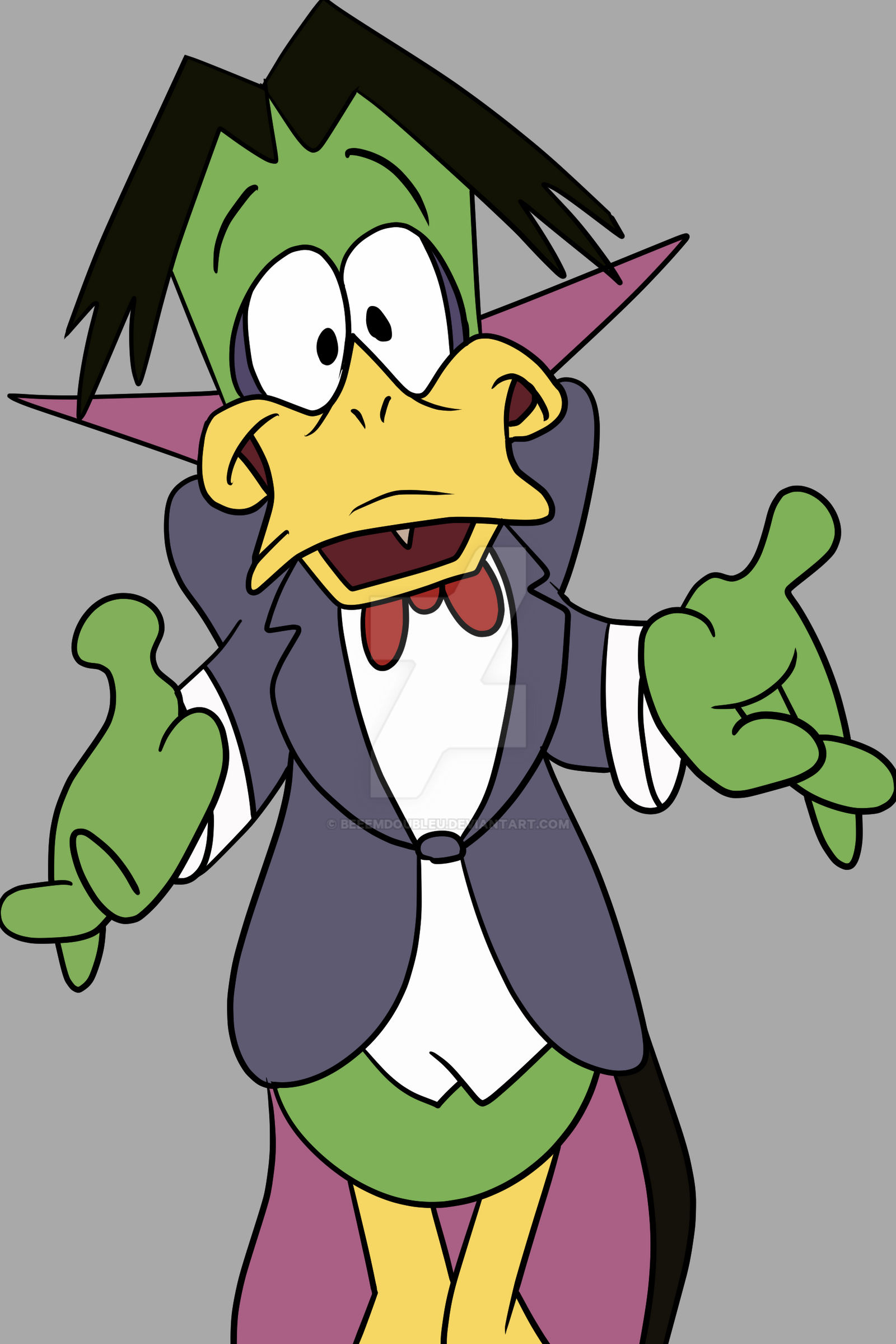 Count Duckula by BeeEmDoubleU on DeviantArt