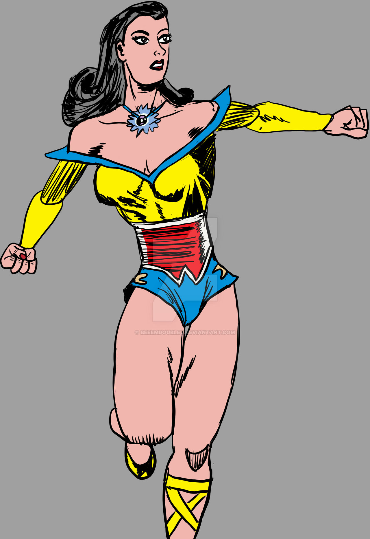 Moon Girl (EC Comics) by BeeEmDoubleU on DeviantArt