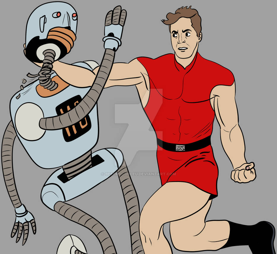 Magnus The Robot Fighter by BeeEmDoubleU on DeviantArt