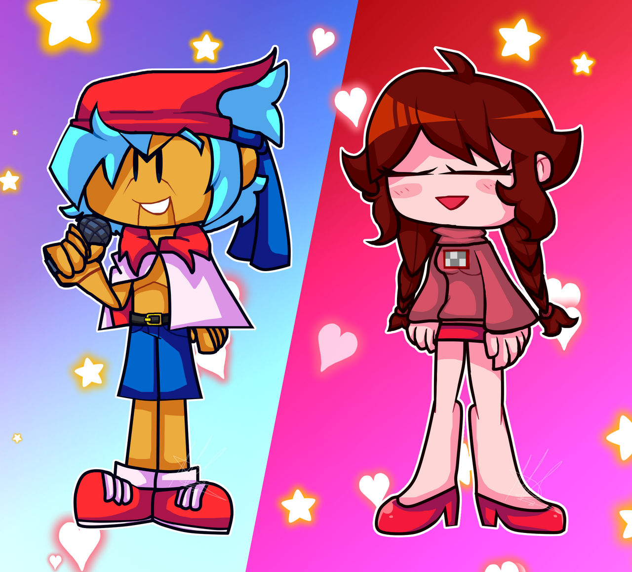 Bf And Gf But Different by lamprini1234 on DeviantArt Bf And Gf But Different by lamprini1234 on DeviantArt