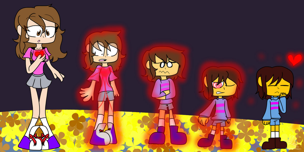 determination (frisk TF/AR/MC) by lamprini1234 on DeviantArt