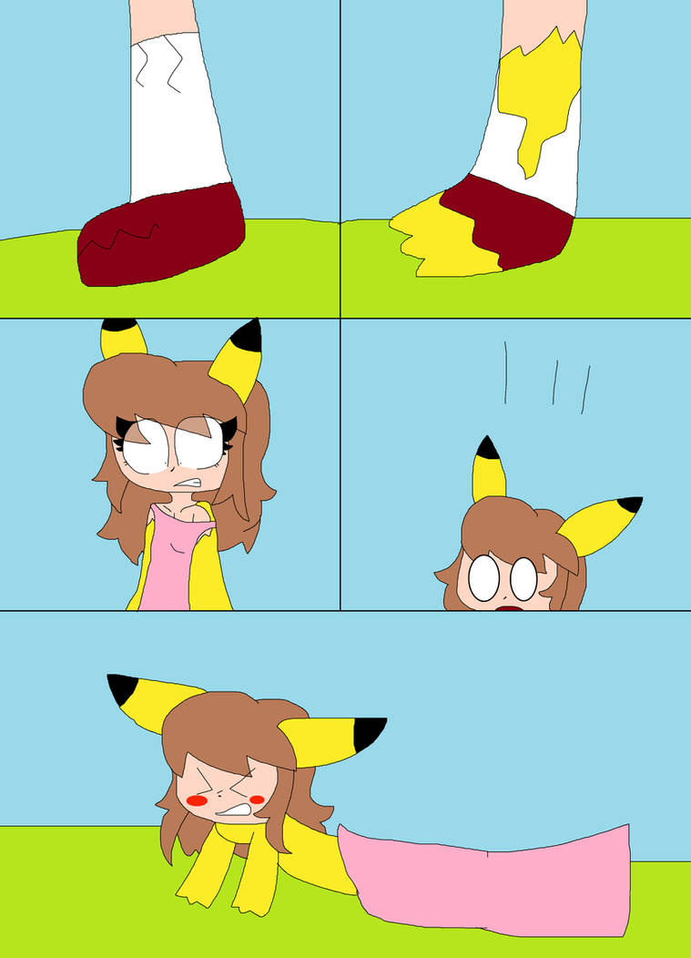 Pikachu TF/TG page 5 by lamprini1234 on DeviantArt