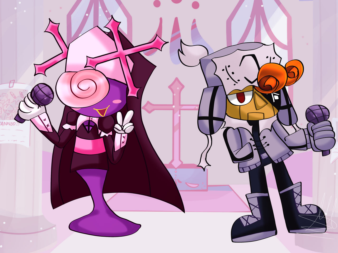 Vivian and Geno as Sarvente and Ruv by lamprini1234 on DeviantArt