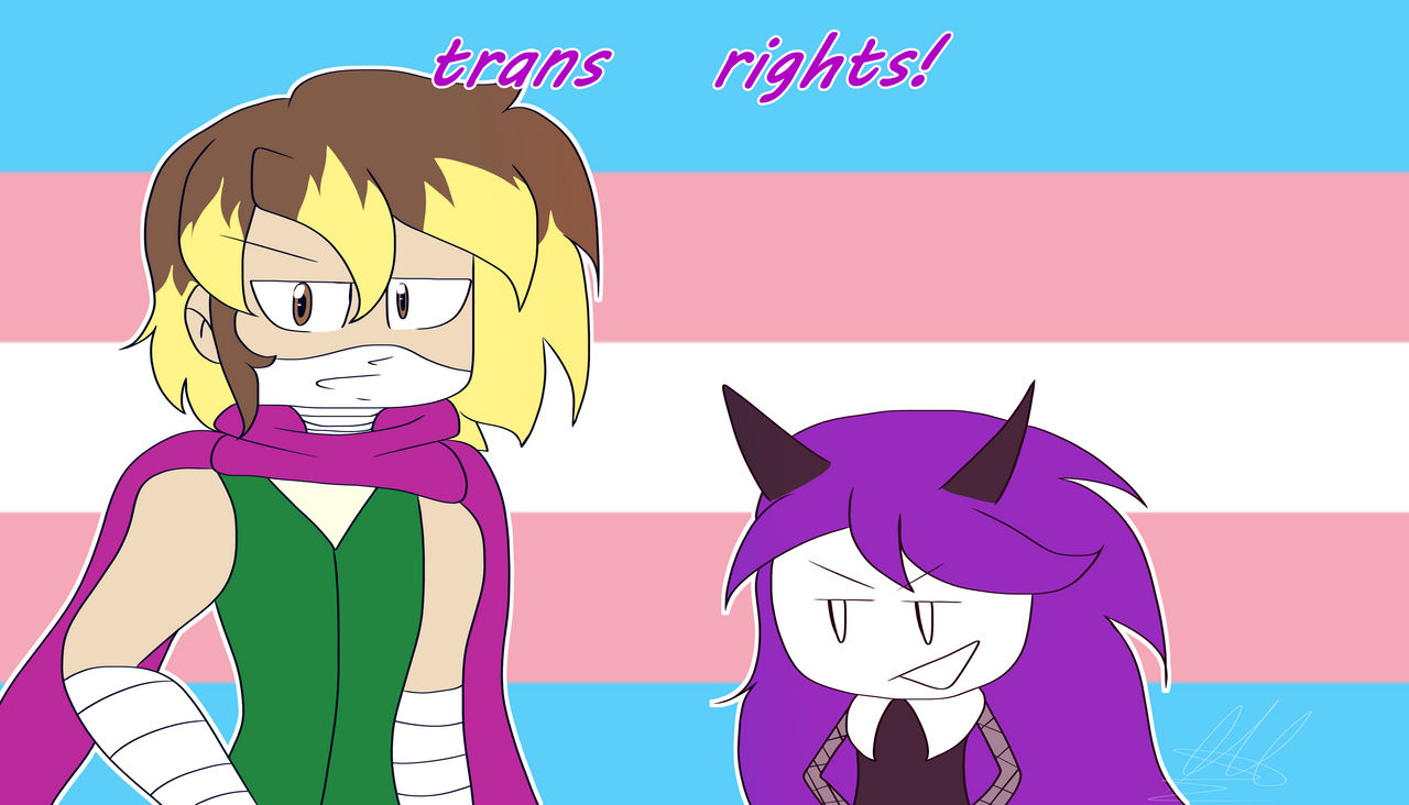 Trans Woman Deviantart Trans People by lamprini1234 on DeviantArt