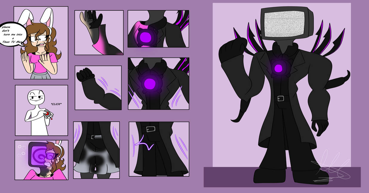 Titan TV Man TF/TG by lamprini1234 on DeviantArt