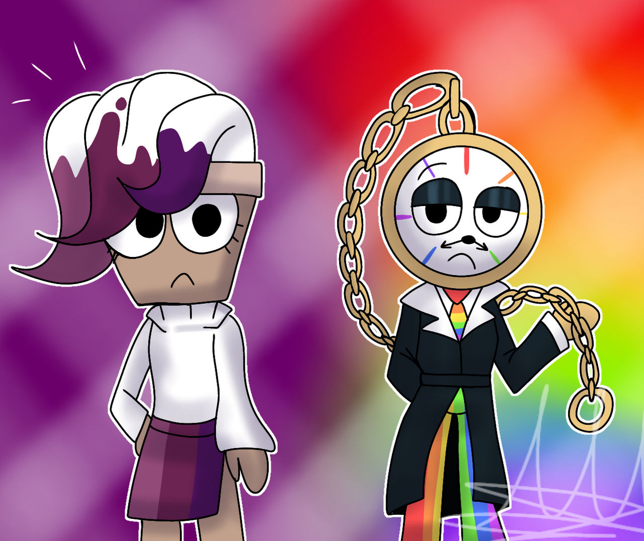 Brusha and Dyle by lamprini1234 on DeviantArt