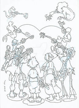 Kingdom Hearts - Sketch