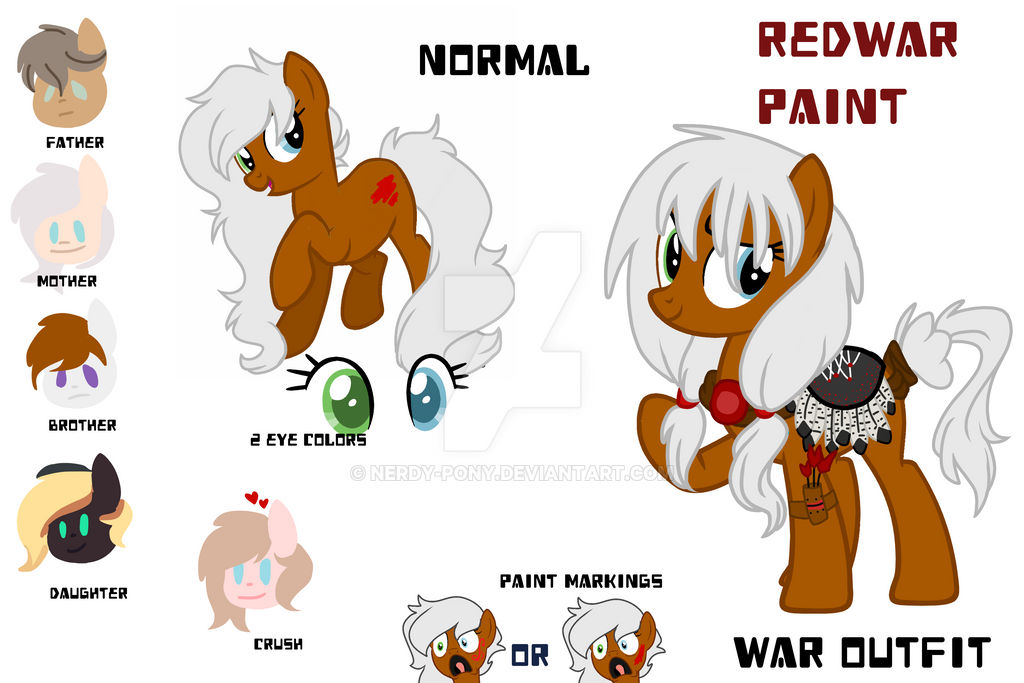 Redwar Paint Mlp oc