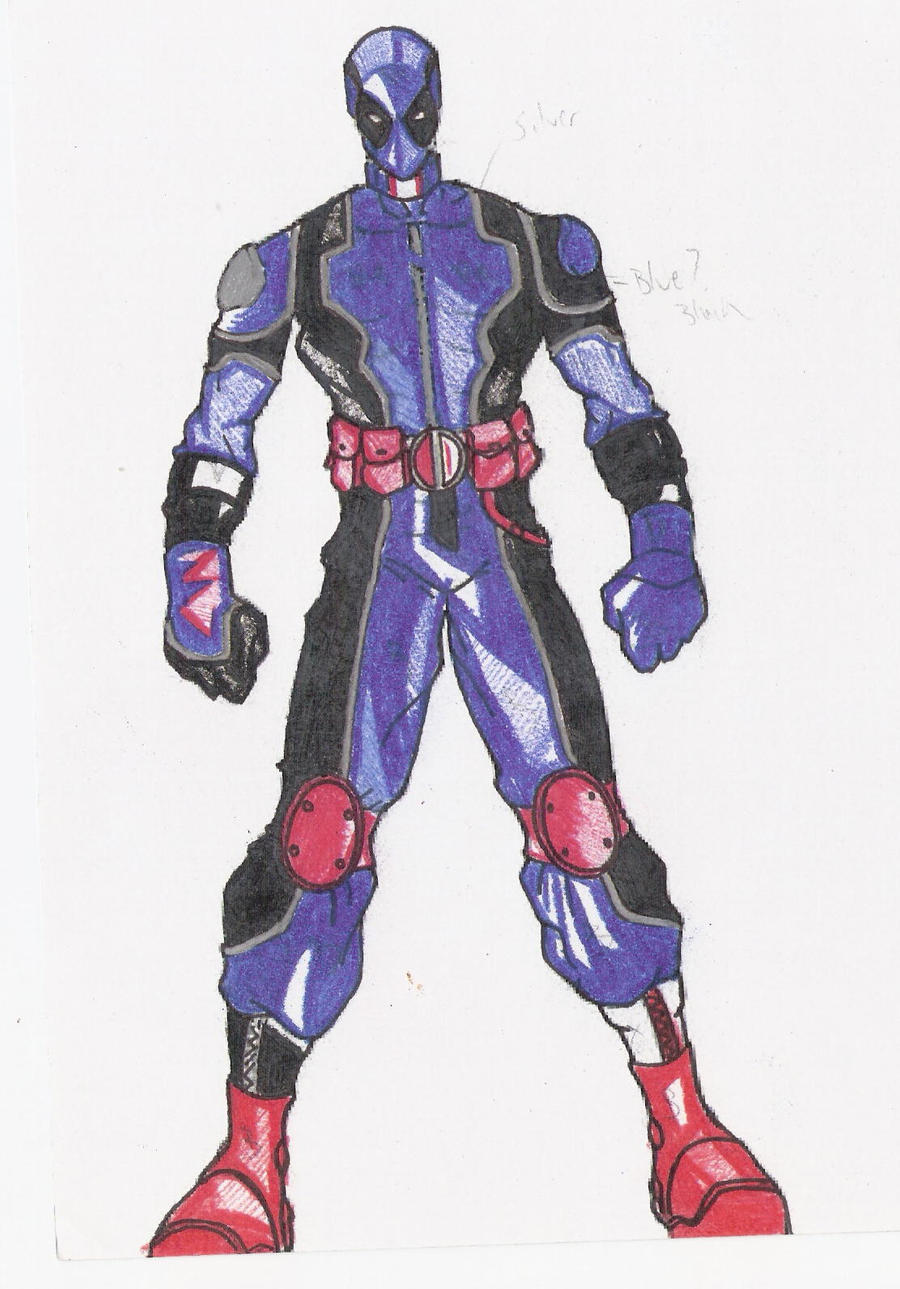 Deadpool Blue theme by CerealGuy on DeviantArt