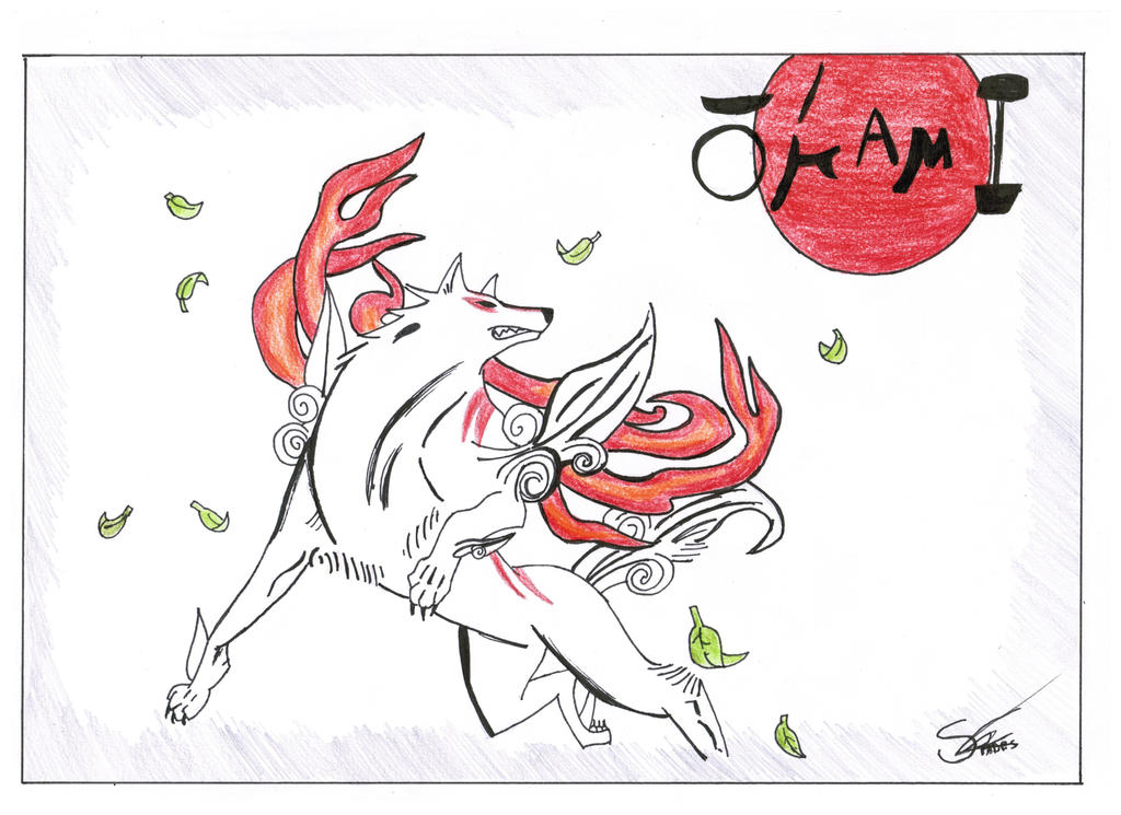 Okami by Stades-Drawing on DeviantArt