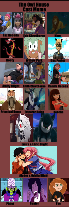 The Owl House Cast Meme (MV) by Tordbruh22 on DeviantArt