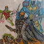 Darkclaw, Sparrow 23, hyena and N.G.P.D Darkclaw.