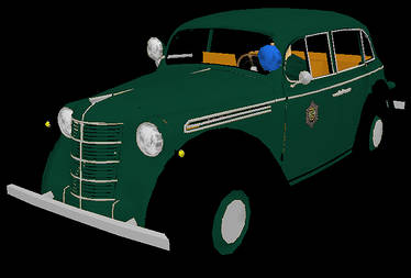 1938 Opel Kadette polizei