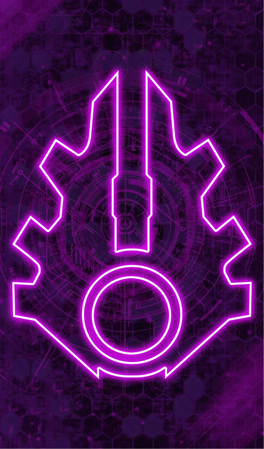 Halo | Covenant Neon Symbol (Vertical) by Kevin-104 on DeviantArt