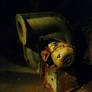 Pumpe aus Luftschutzbunker