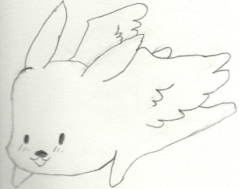 Flying Mint Bunny by JustANerd47 on DeviantArt