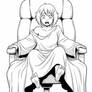Shrinking At Her Desk 02