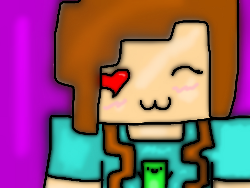 Minecraft Girl by SplendyWantsWaffles on DeviantArt