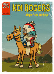 Koi Rogers - King of the Koi-boys by REK-drawings