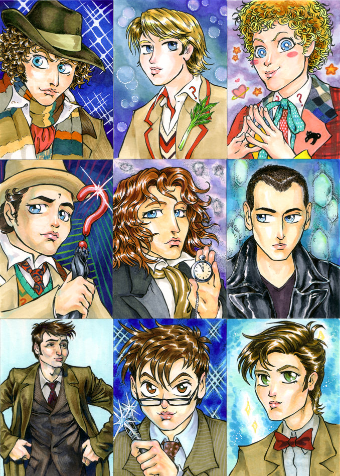 Shoujo Doctor Sketch Cards