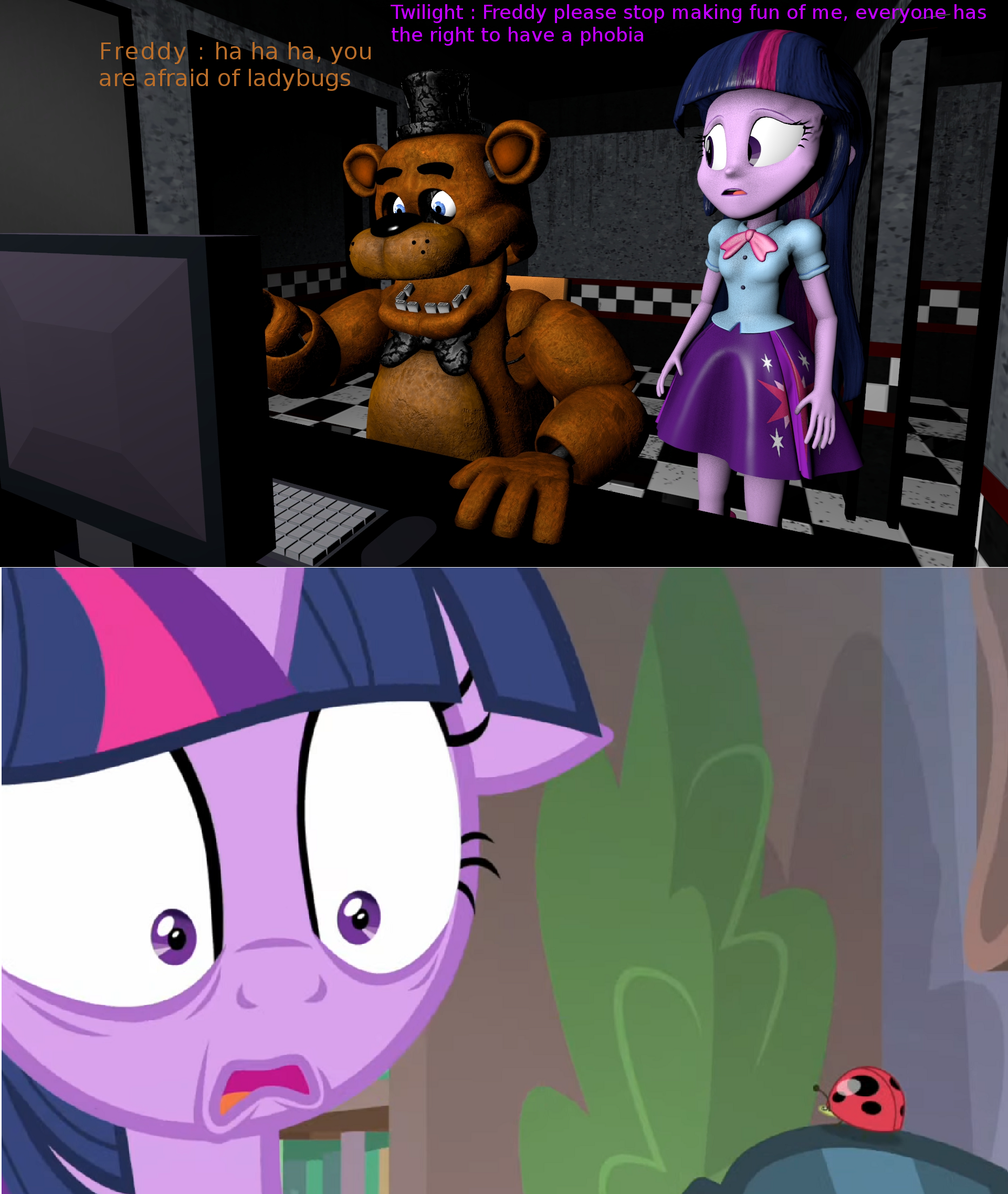 Twilight Scared Of Fnaf Jumpscare by wreny2001 on DeviantArt