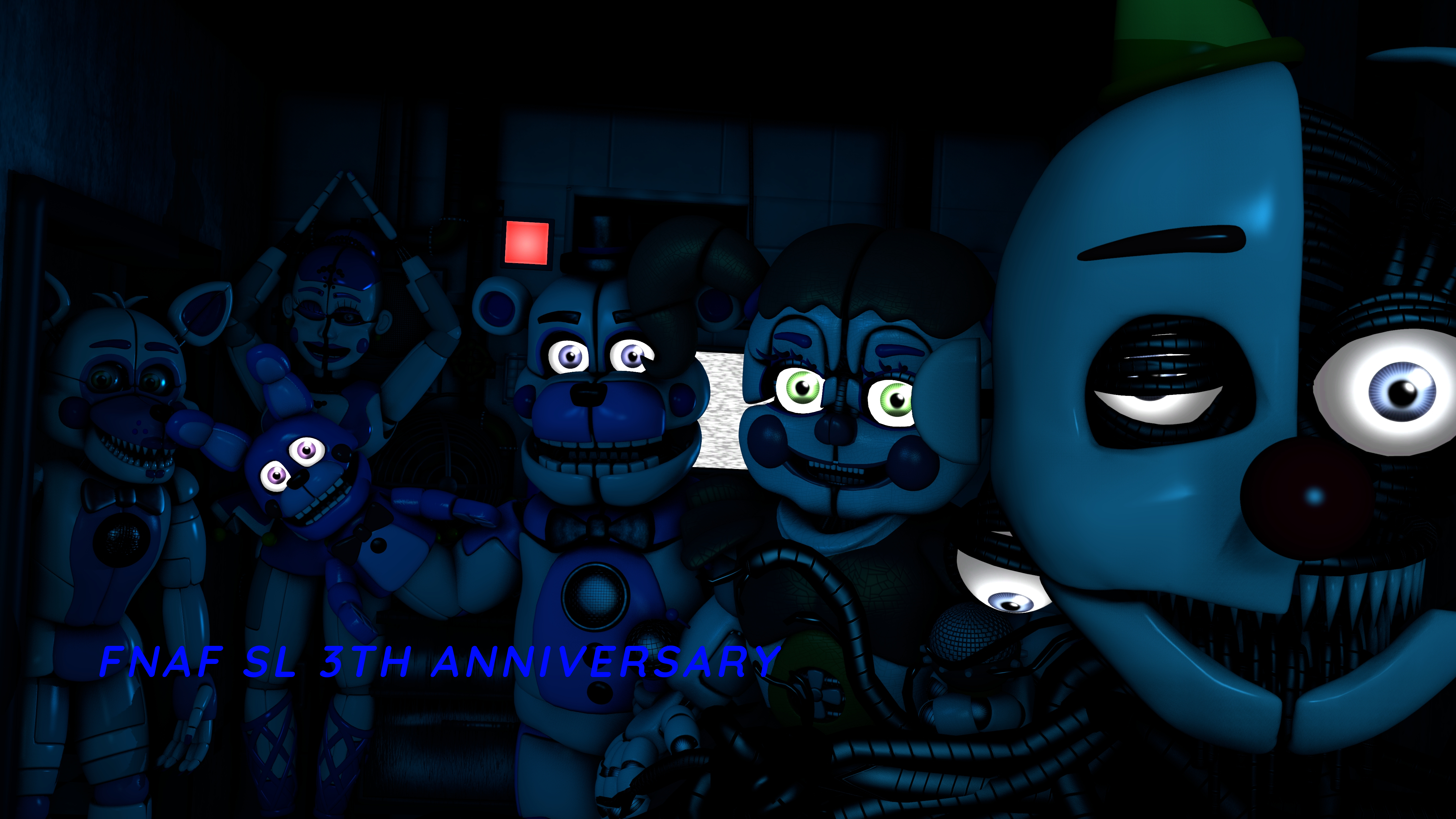 Happy birthday ultimate custom Night by fazbearsparkle on DeviantArt