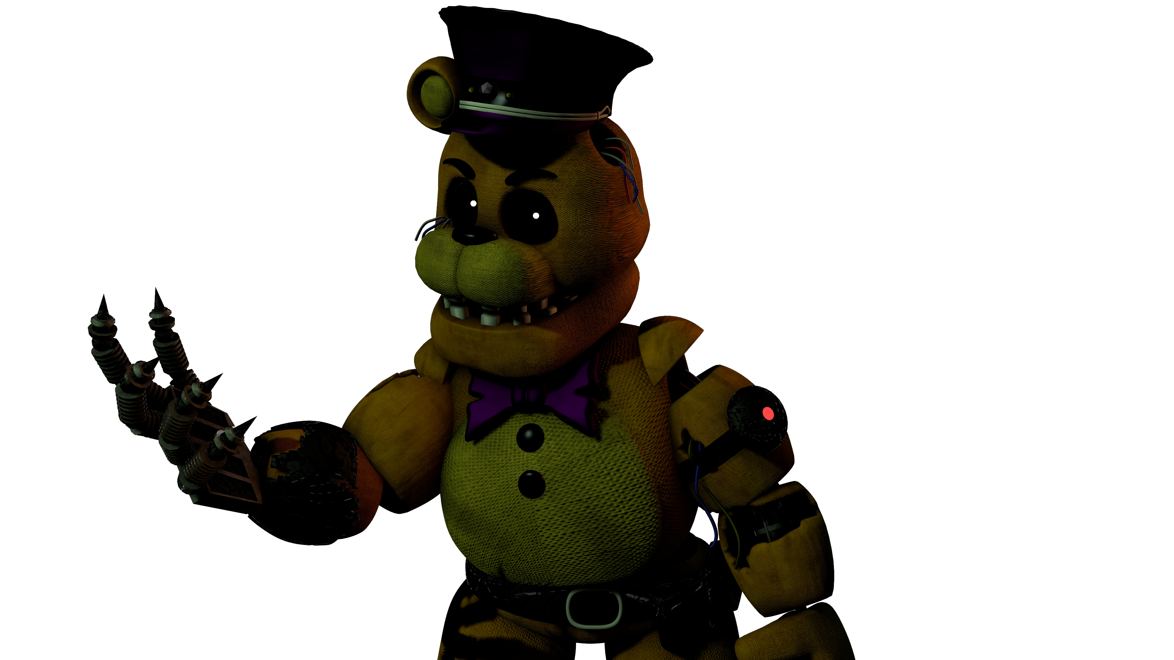 UCN Fredbear by fazbearsparkle on DeviantArt