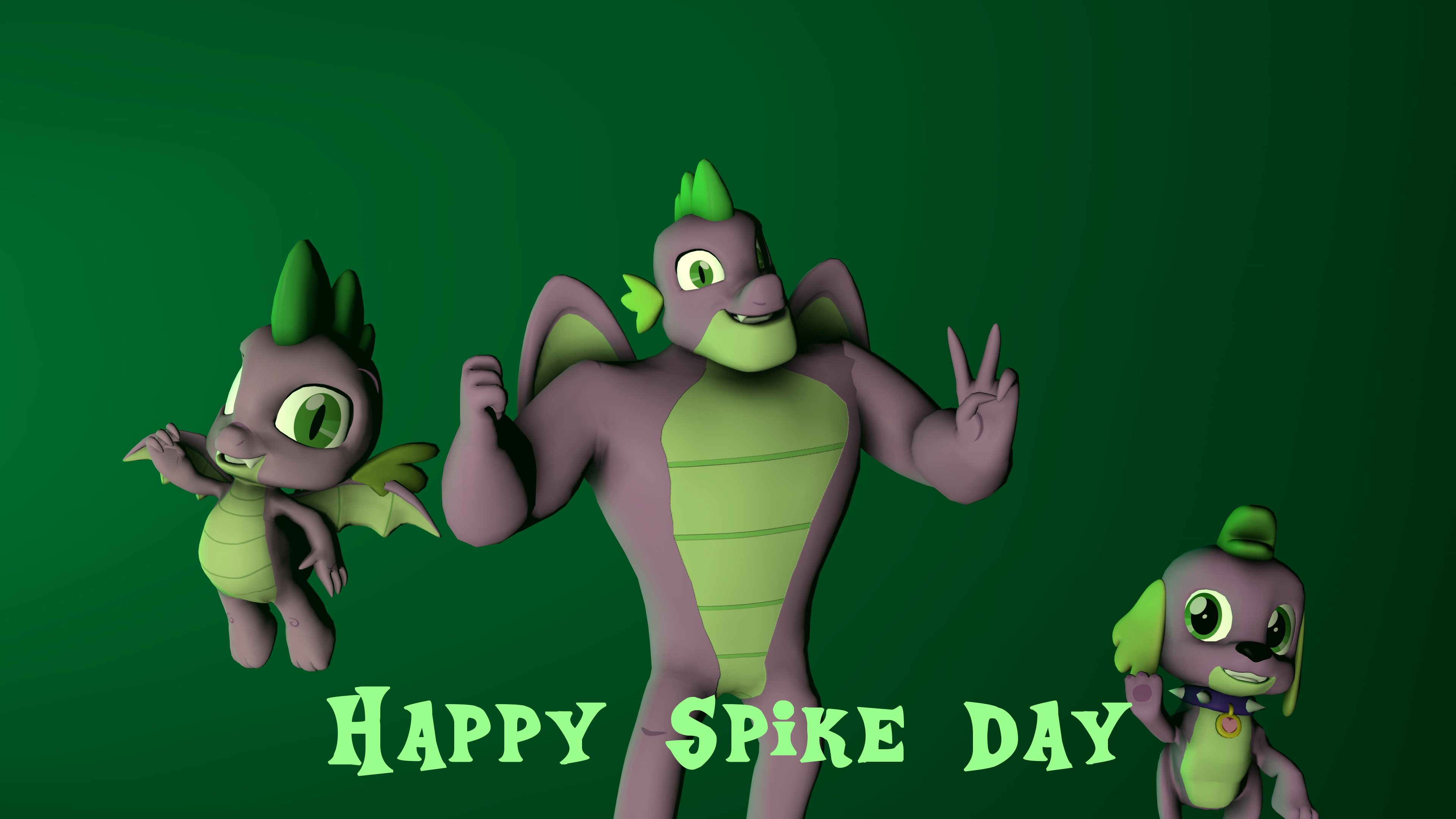 Spuke Day Happy Spike day by fazbearsparkle on DeviantArt
