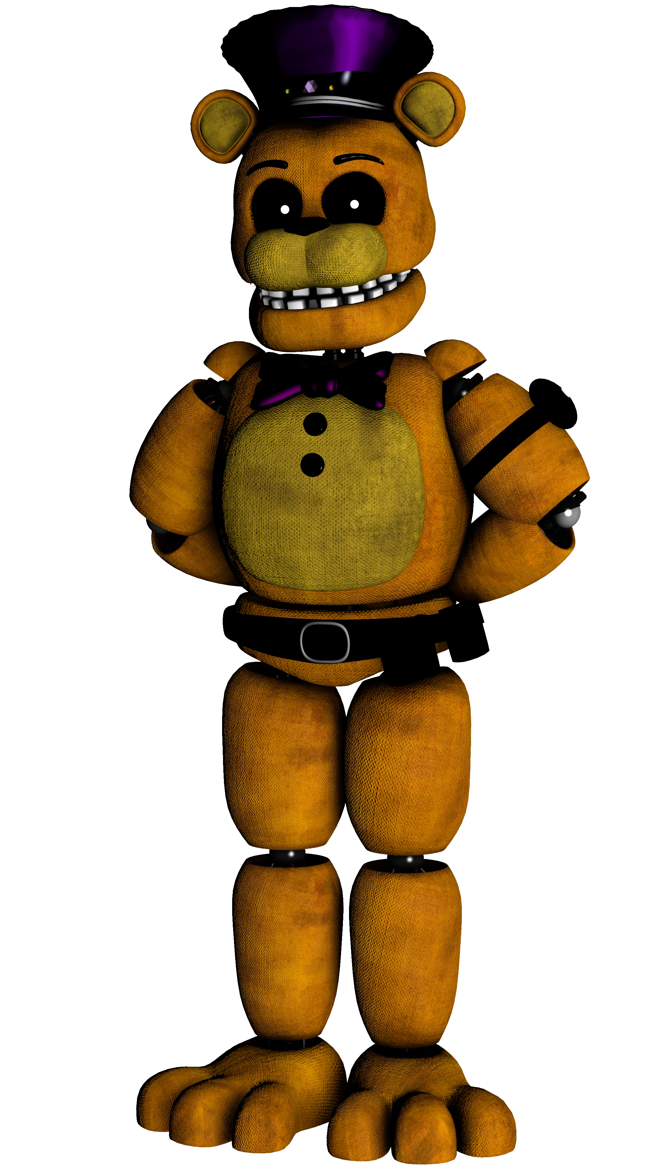 UCN Fredbear by fazbearsparkle on DeviantArt