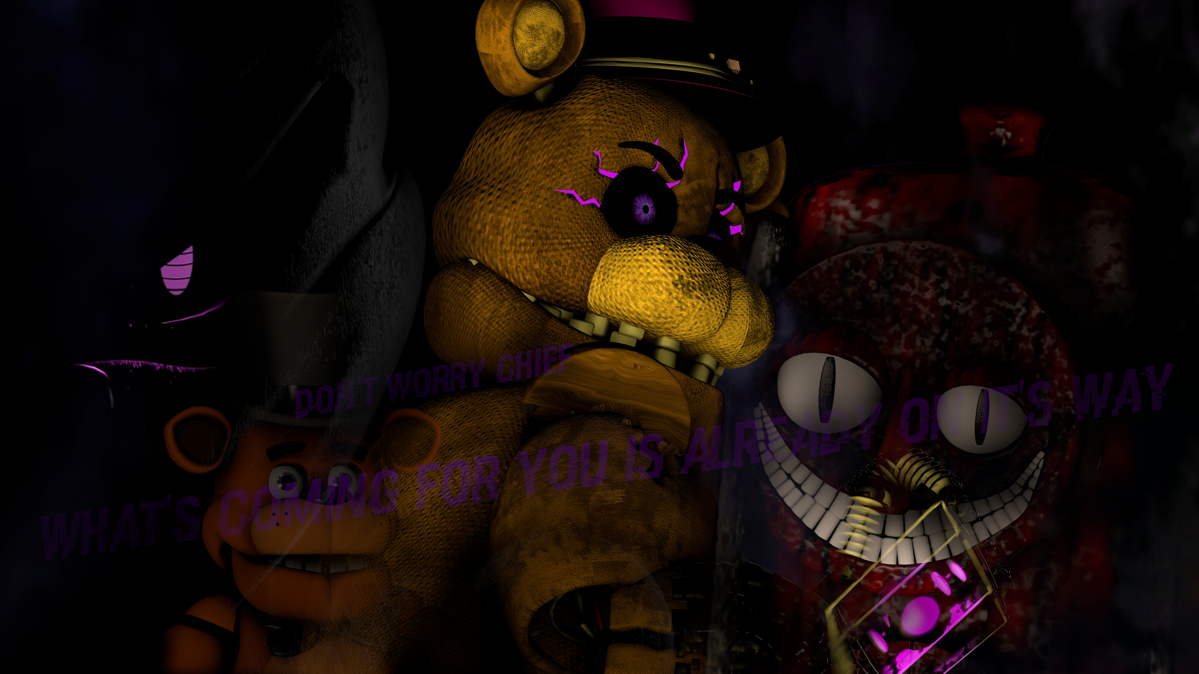 Five night's at Freddy's 4 by rhydonYT on DeviantArt