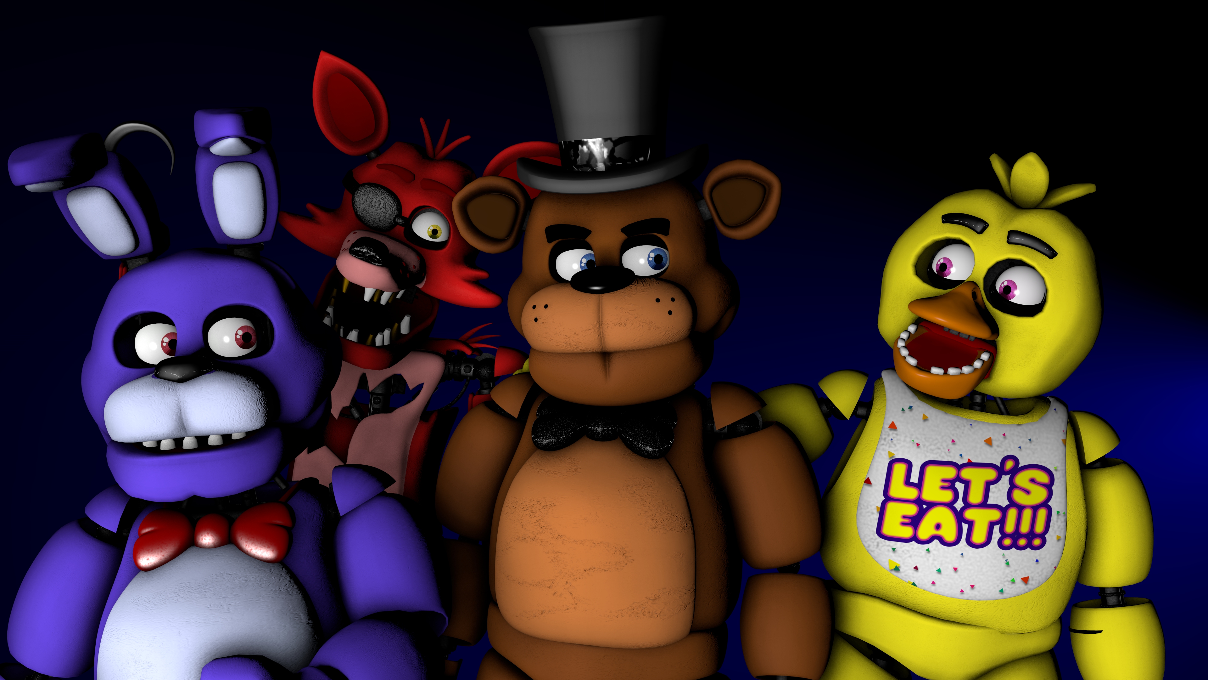 Five Nights at Freddy's 4 2nd Anniversary. by Fer-Ge on DeviantArt