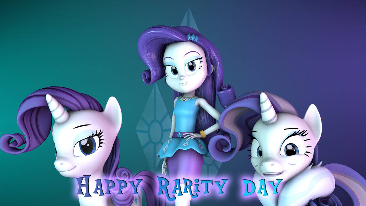 Killerteddybear Deviantart Rarity Happy Rarity day by fazbearsparkle on DeviantArt