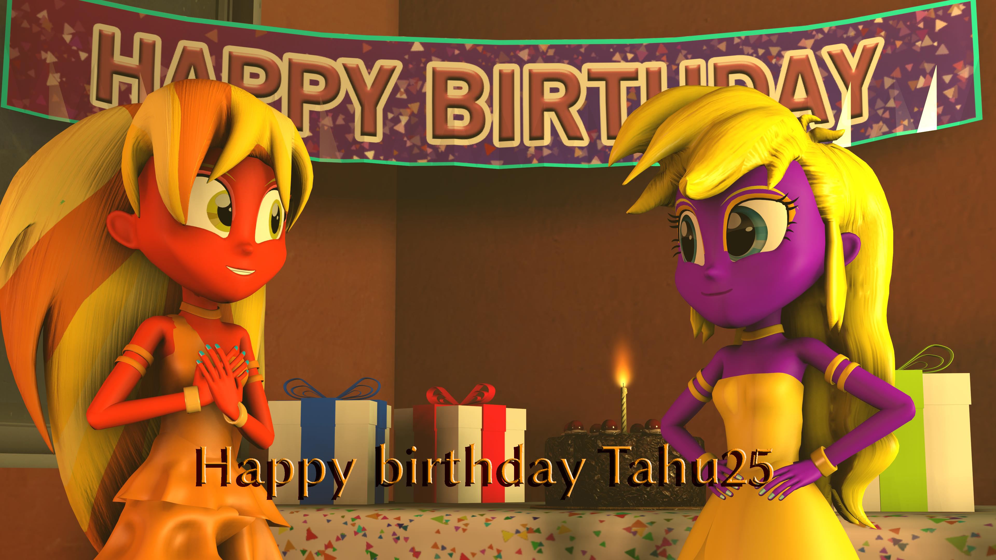 Happy birthday ultimate custom Night by fazbearsparkle on DeviantArt