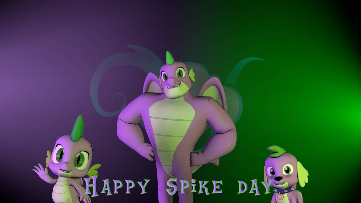 Spuke Day Happy Spike day by fazbearsparkle on DeviantArt