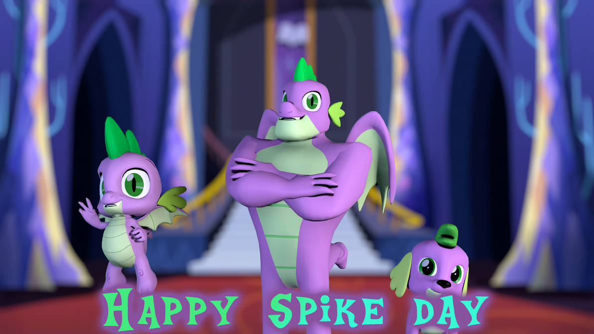 Spuke Day Happy Spike Day by fazbearsparkle on DeviantArt